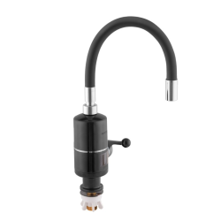 Drezová batéria MIXXUS ELW06-EF-2BLACK s elektrickým ohrievačom vody