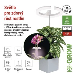 Rastúca lampa EMOS Z7902 Grow 8W