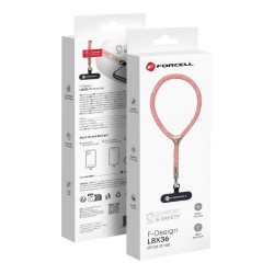 Šnúrka na zápästie FORCELL L8X36 Pink - nastaviteľná