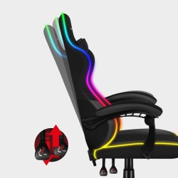 Herná stolička HUZARO Force 4.4 RGB Black