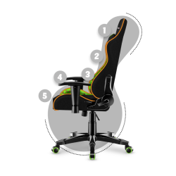 HUZARO Ranger 6.0 Pixel Mesh detská herná stolička