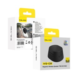 Mini Bluetooth reproduktor BLAVEC WS03-B čierny magnetický