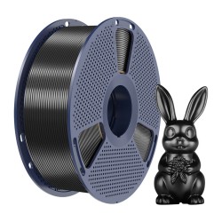 Filament SUNLU PLA+ Silk 1kg čierny 1,75mm