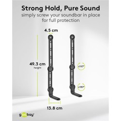 Držiak soundbaru GOOBAY 79652