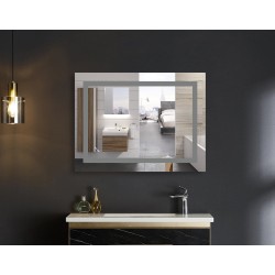Kúpeľňové zrkadlo MIXXUS MR12-80×70-REVERSE Teplé