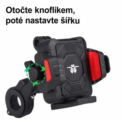 Univerzálny držiak na telefón na bicykel/motocykel CARCLEVER r18