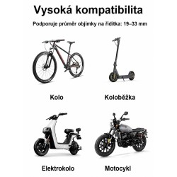Univerzálny držiak na telefón na bicykel/motocykel CARCLEVER r18