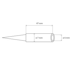 Hrot N1-36 pr.3.0mm (ZD-929C,ZD-931)