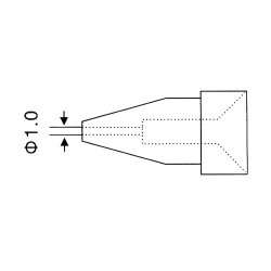 Hrot N5-1/ZD552,ZD-553T,553R pr.1.0mm (ZD-917,ZD-8917B,ZD-8925,ZD-8965))