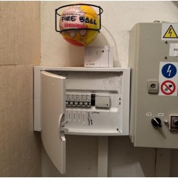 Hasiaca lopta ČERVINKA FIRE BALL so stojanom