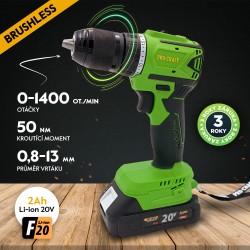 Skrutkovač AKU PROCRAFT PA18LiN