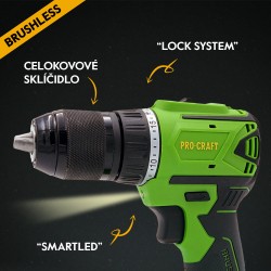 Skrutkovač AKU PROCRAFT PA18LiN