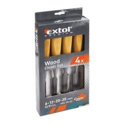 Dláta EXTOL PREMIUM 8812420 4ks