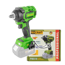 Uťahovák rázový AKU PROCRAFT PWA18bb bez akumulátora