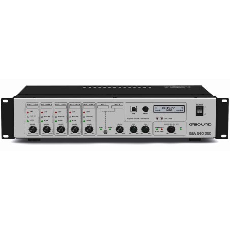 QSA240DSC QSound Zosilňovač s mixpultom