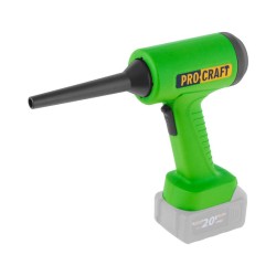 AKU striekacia pištoľ PROCRAFT PSE22bb s funkciou fúkania bez batérie