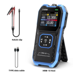 Tester batérií FNIRSI HRM-10.