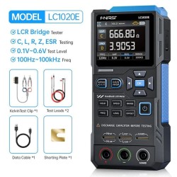 LCR merač a tester komponentov FNIRSI LC1020E.
