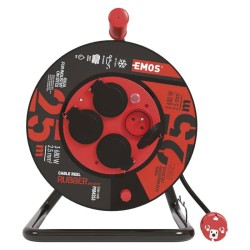 Predlžovací kábel na bubne - 4 zásuvky 25m EMOS P084253