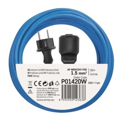 Predlžovací kábel 20m EMOS P01420W Weatherproof