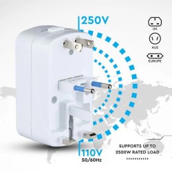 Adaptér cestovný V-TAC 8704 univerzálny