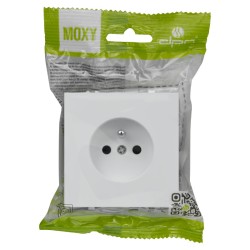 Zásuvka DPM MOXY MOX1011W, biela