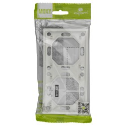 Dvojitý rámček DPM MOXY MOX1002W biely