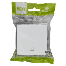 Zvonkový spínač DPM MOXY MOX1020W biely