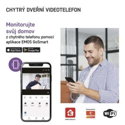 Videotelefón GoSmart EMOS IP-750A WiFi Tuya