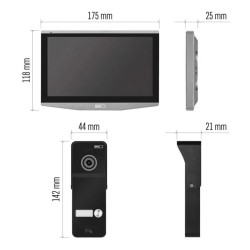 Videotelefón GoSmart EMOS IP-750A WiFi Tuya