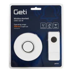 Zvonček bezdrôtový GETI GWD105W