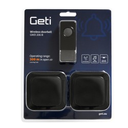 Zvonček bezdrôtový GETI GWD206B sada