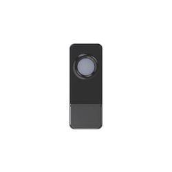 Tlačidlo bezdrôtove GETI pre GWD sériu zvončekov čierne