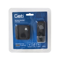 Zvonček bezdrôtový GETI GWD102B mini