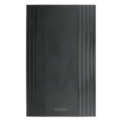 Drôtový zvonček LUMIO DB102B, čierny
