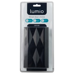 Drôtový zvonček LUMIO DB103B čierny