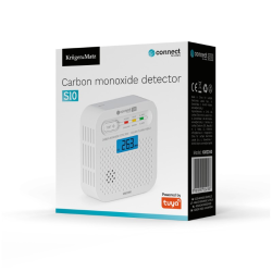 Detektor oxidu uhoľnatého KRUGER & MATZ Connect S10 Tuya