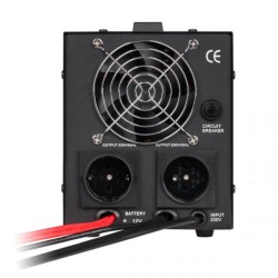 Zdroj záložný KEMOT PROsinus-1000 12V 230V 1000VA 700W Black