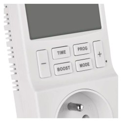 Termostat EMOS P5660FR zásuvkový s funkciou digitálneho časovača 2v1