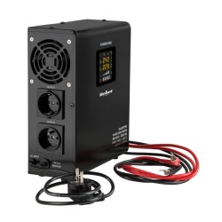 Zdroj záložný REBEL POWER-800 12V 230V 800VA 500W Black nástenný