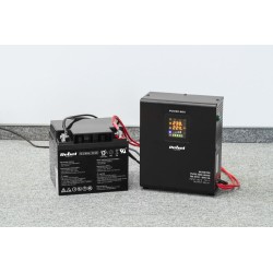 Zdroj záložný REBEL POWER-800 12V 230V 800VA 500W Black nástenný