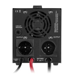 Zdroj záložný KEMOT PROsinus-500-LFP4 12V 230V 500VA 300W Black