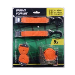 Popruh upínacie COMPASS 02241 sada 5ks