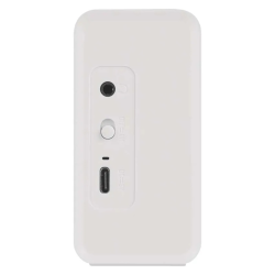 Prenosné rádio EMOS E0091 s Bluetooth, DAB/ DAB+/ FM, biele
