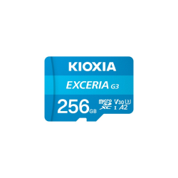Pamäťová karta KIOXIA micro SD 256 GB UHS-I U1 s adaptérom