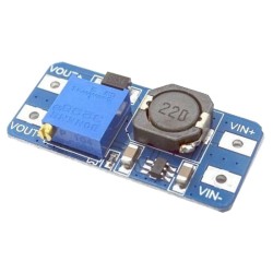 Napájací modul, step-up menič 2A s MT3608