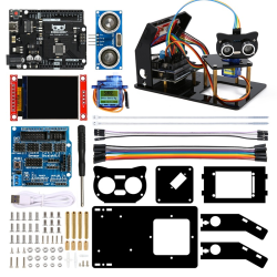 Ultrazvukový radar Arduino