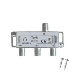 Anténny rozbočovač GETI GSS103 3 výstupy