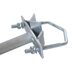Anténny držiak sita 25 na stožiar s vinklom priemer rúrky 28mm výška 63cm