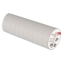 Páska izolačná PVC 19mm/20m biela EMOS 1ks
